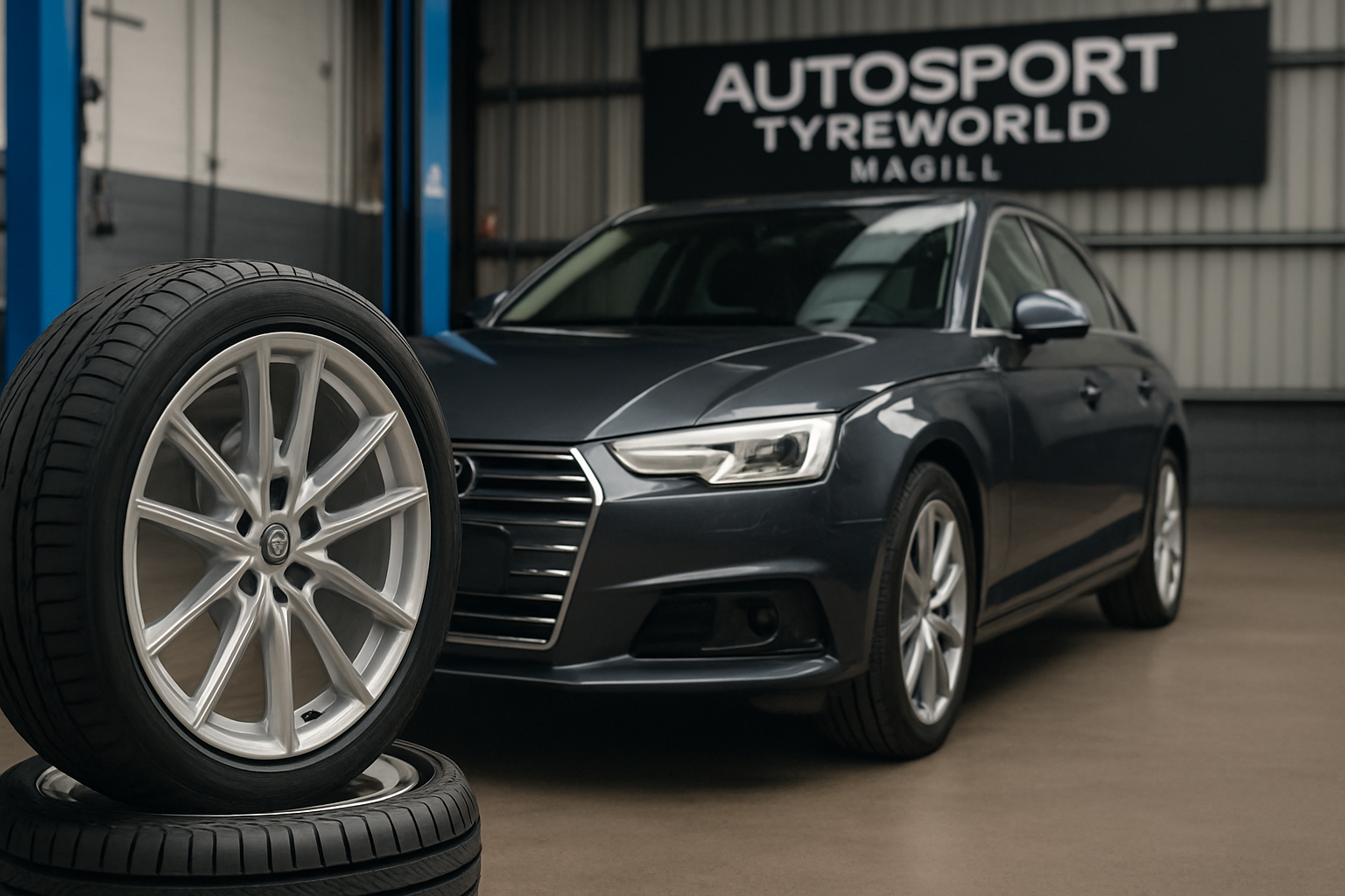 Audi A4 B9 2016-2025 Tyre Size Guide for Adelaide Drivers