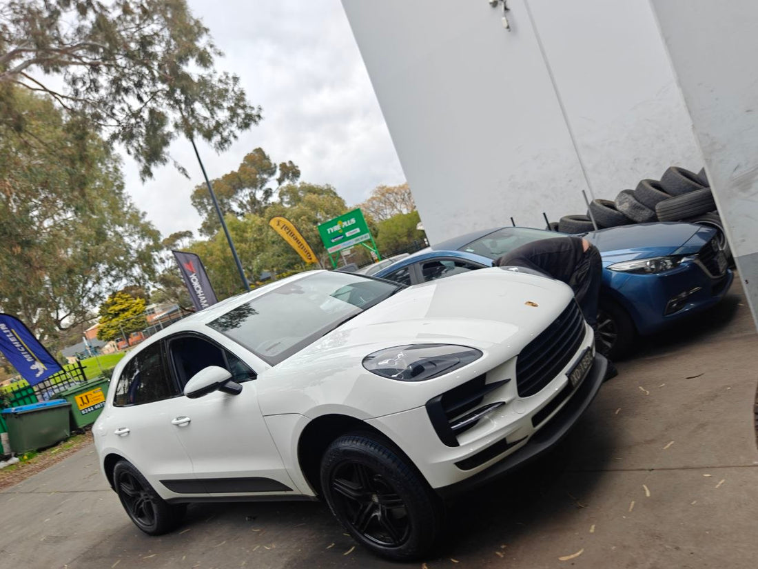 Premium SUV Tyres in Adelaide: Porsche Macan on Continental PremiumContact 7