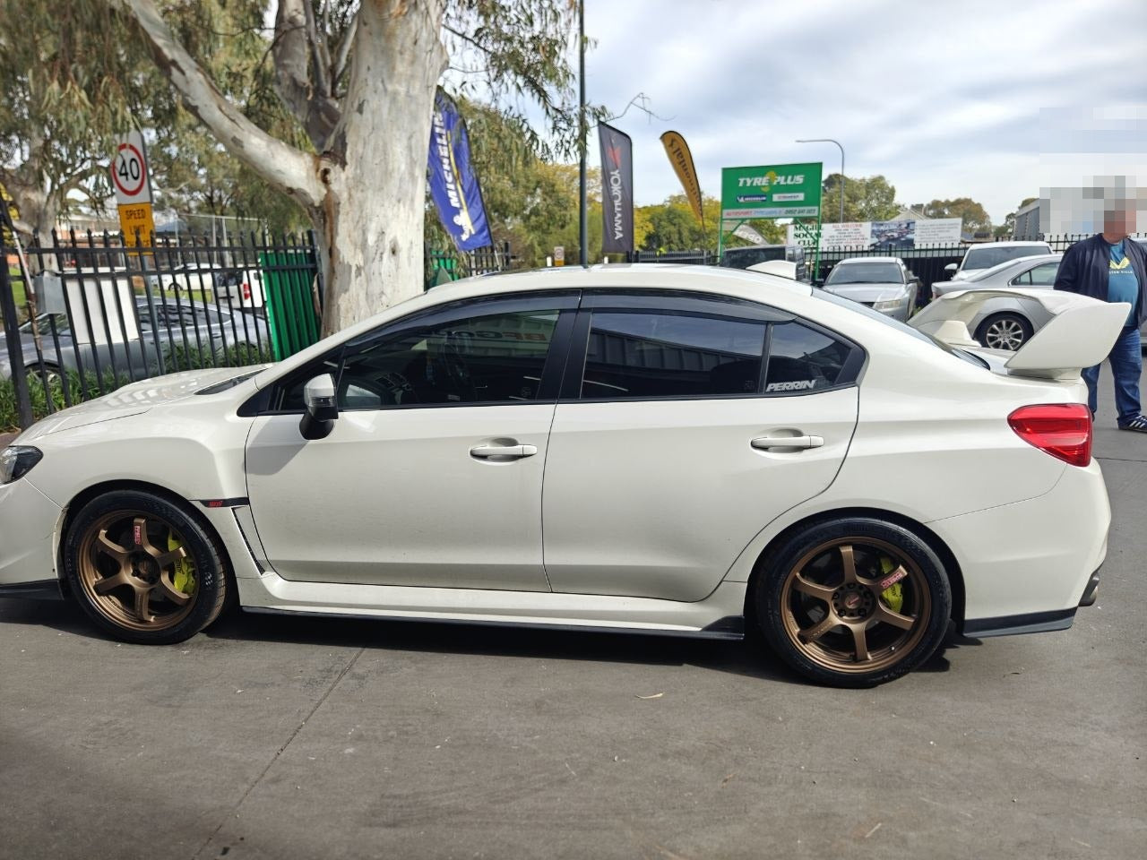 Continental MaxContact MC7 Subaru STI Fitment and Alignment Adelaide