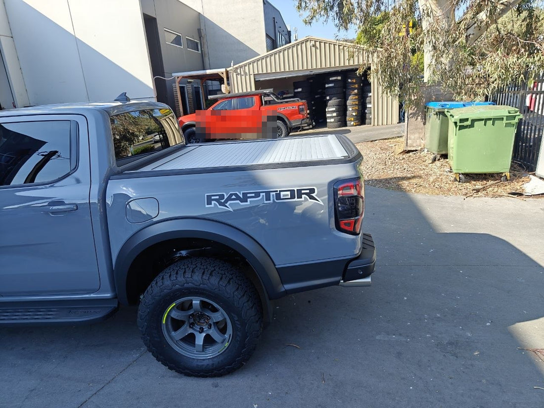 Ford Ranger Raptor Four-Wheel Alignment After RAYS 57DR-X KO3 Fitment