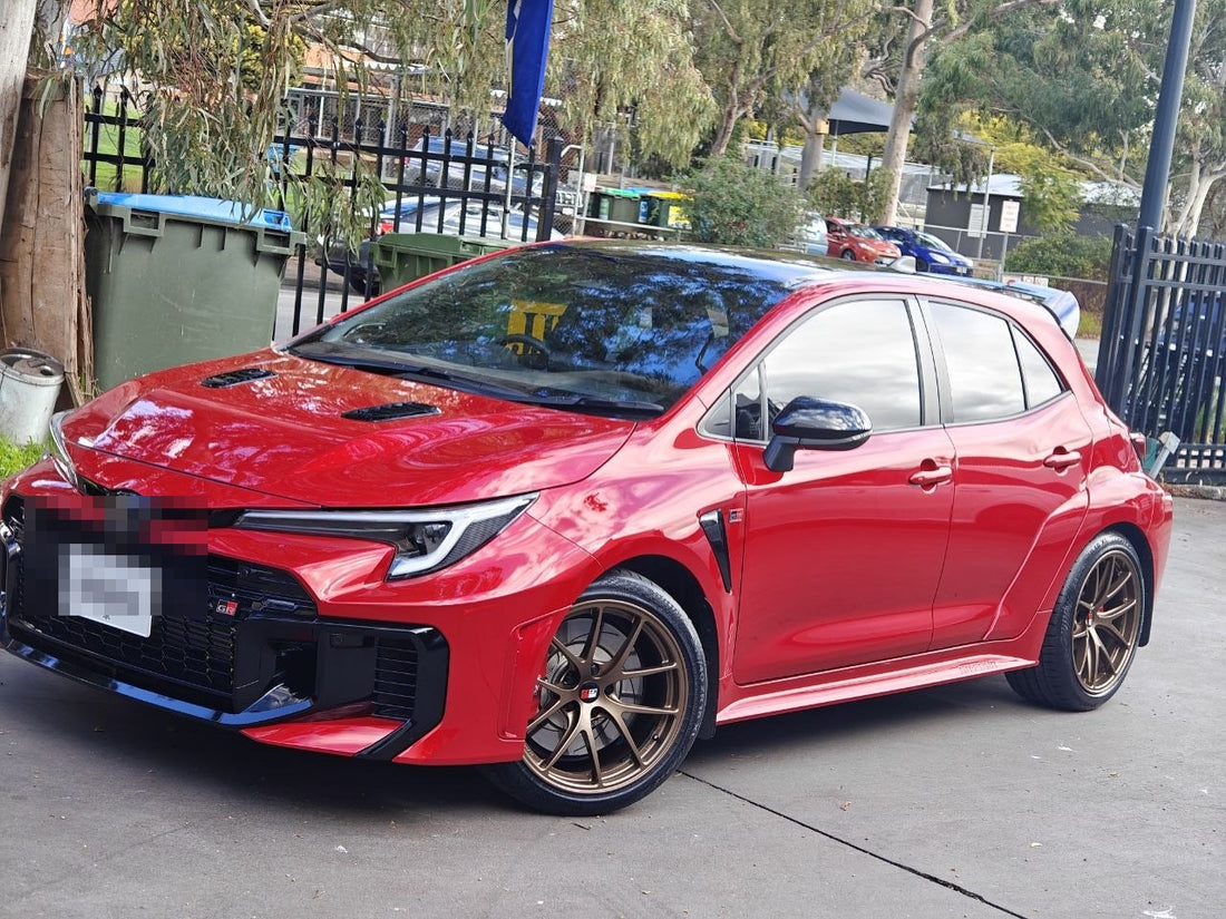GR Corolla BBS RIA and Continental SportContact 7 Fitment in Adelaide at Autosport Tyre World Magill