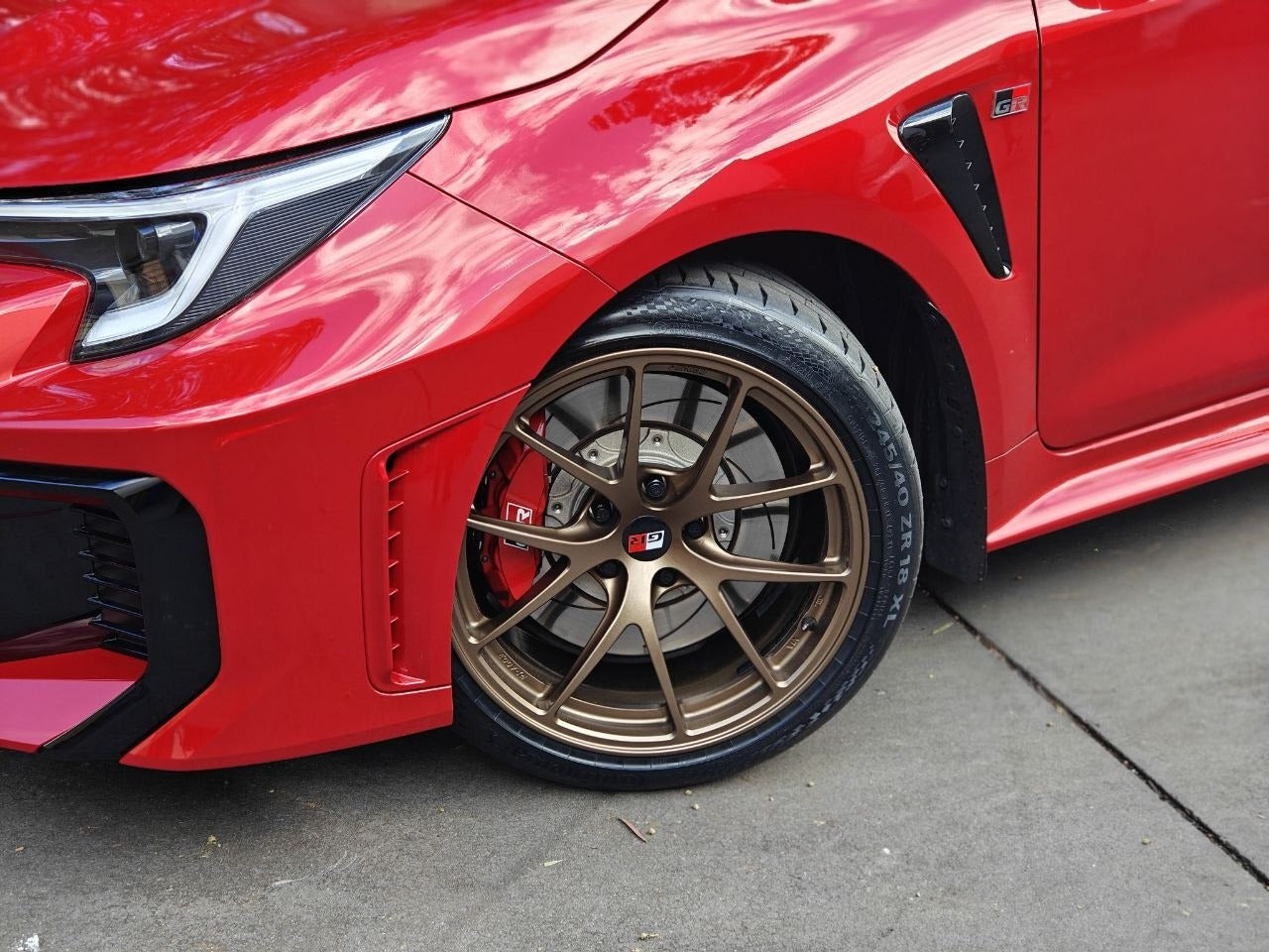 BBS RIA 18x9.5 +22 on GR Corolla: Wheel Fitment Notes for Adelaide Drivers at Autosport Tyre World Magill