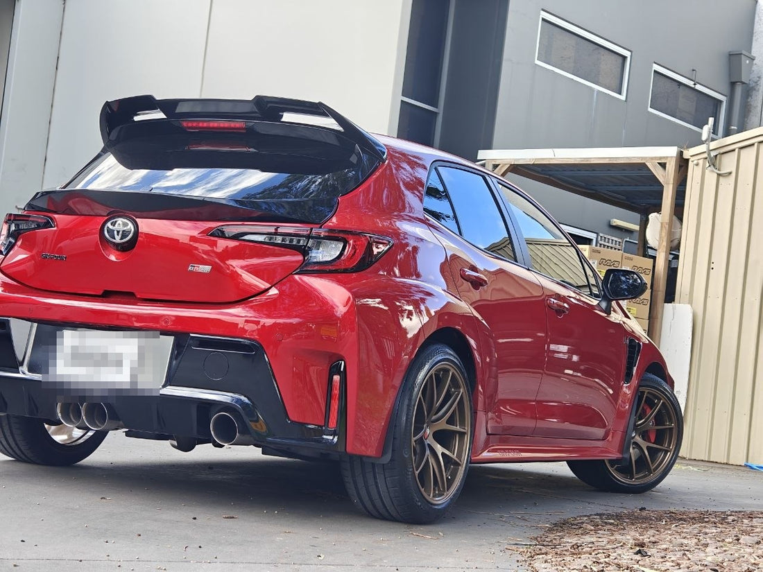 GR Corolla Wheel and Tyre Upgrade Guide: BBS RIA Bronze with SportContact 7 at Autosport Tyre World Magill
