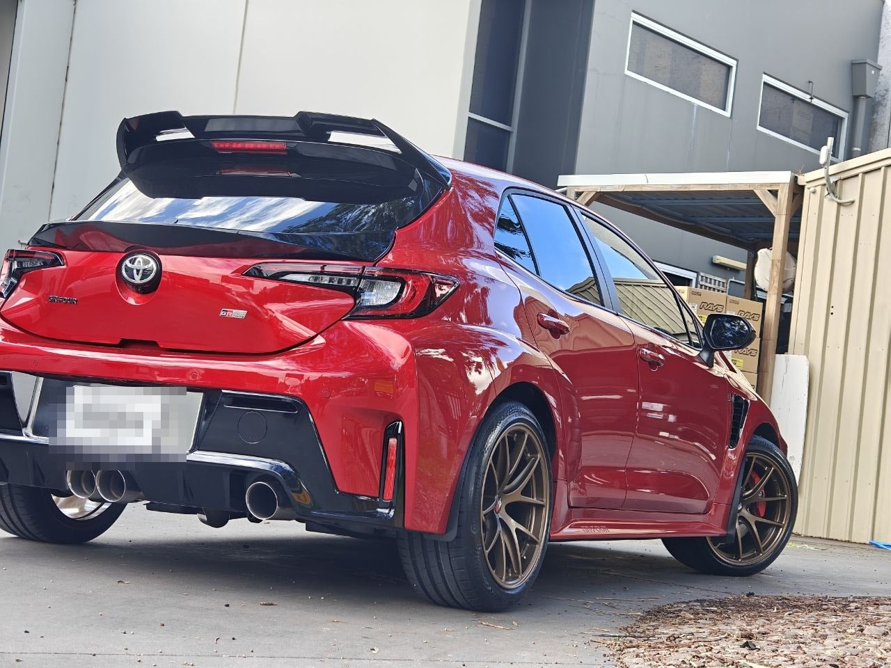 GR Corolla Wheel and Tyre Upgrade Guide: BBS RIA Bronze with SportContact 7 at Autosport Tyre World Magill