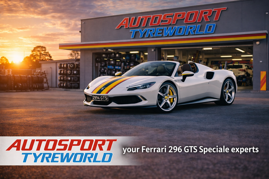 Ferrari 296 Speciale Tyre Size Guide | Wheel Specs, Centre Lock Torque & Track Tyres Adelaide