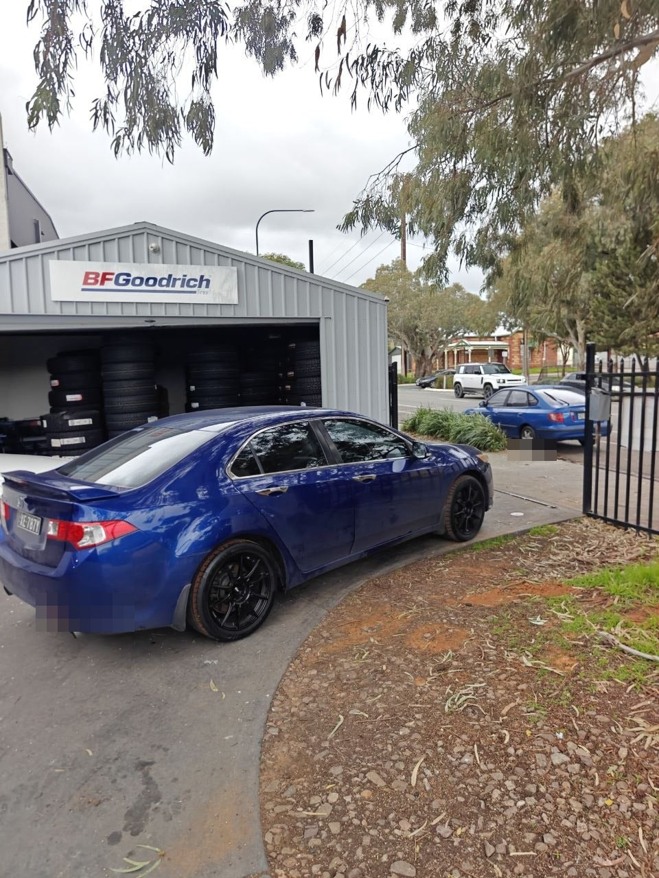 Honda Civic fitted with 245/40R18 Continental MaxContact MC7 tyres at Autosport Tyre World Magill