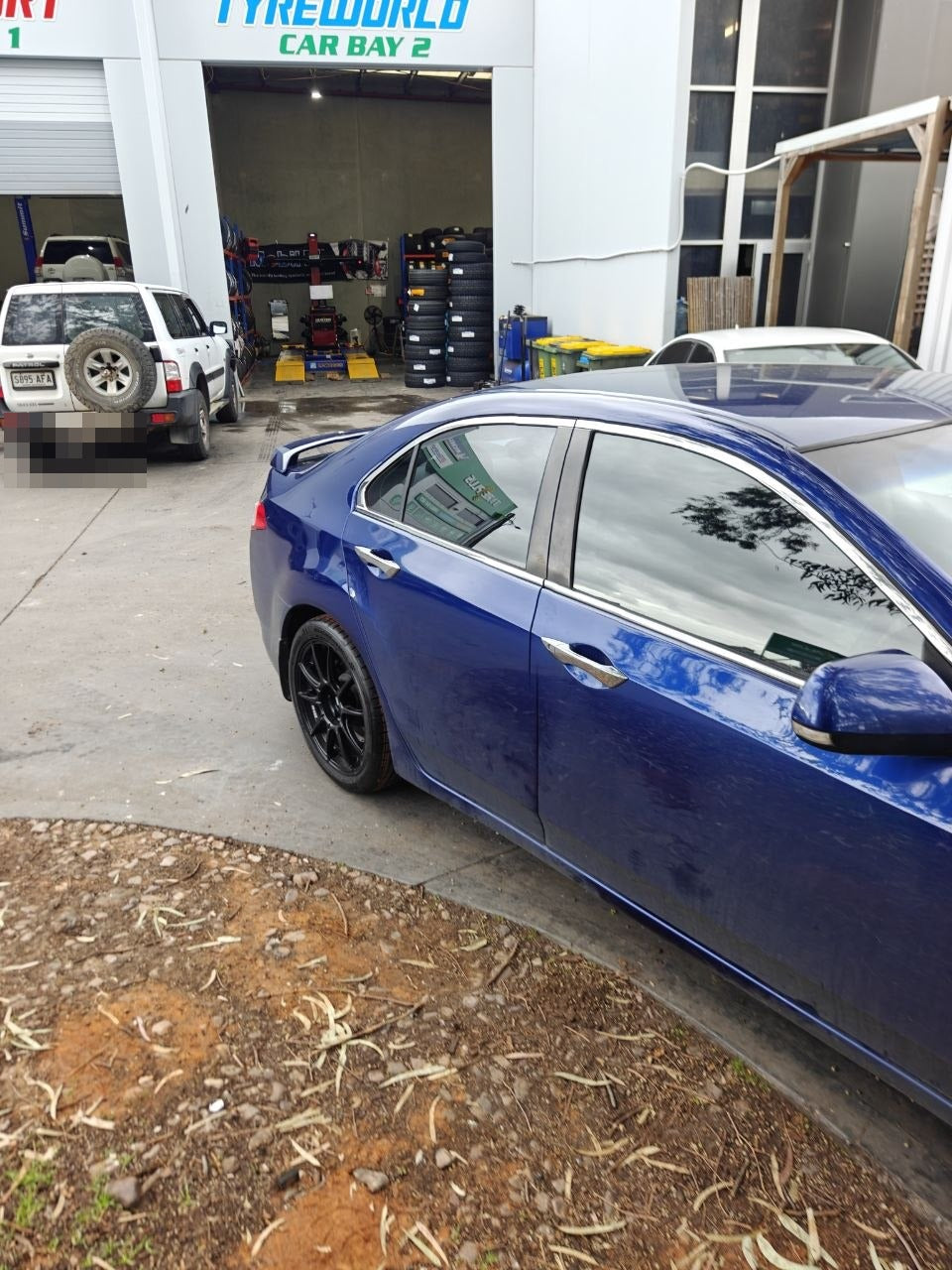 Honda Civic with 245/40R18 Continental MaxContact MC7 tyres at Autosport Tyre World Magill