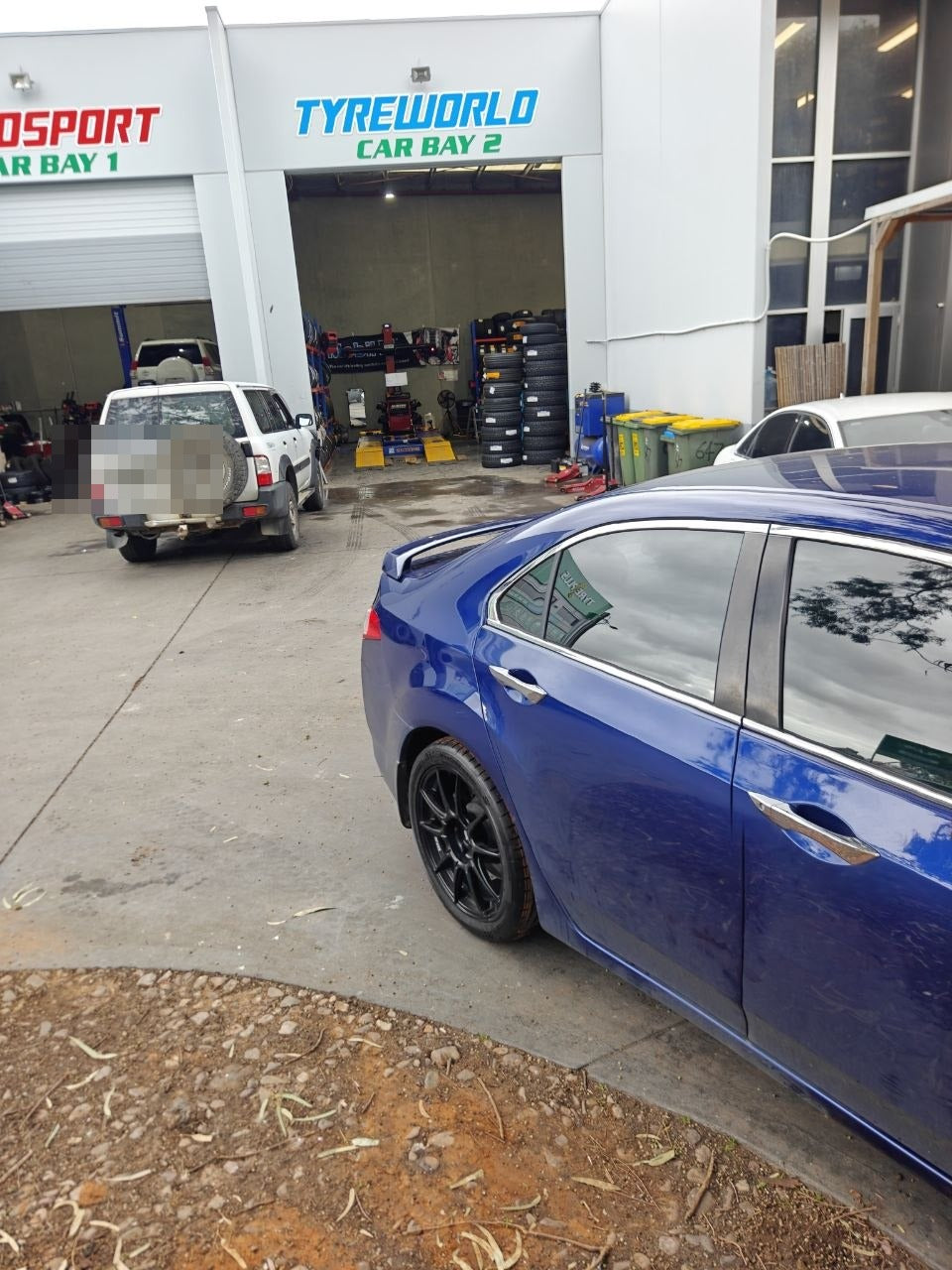 Honda Civic with 245/40R18 Continental MaxContact MC7 tyres at Autosport Tyre World Magill