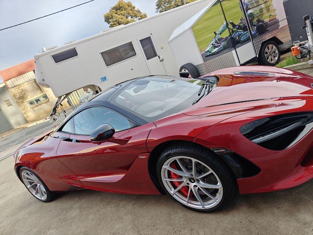 McLaren 750S Pirelli Tyre Replacement Adelaide