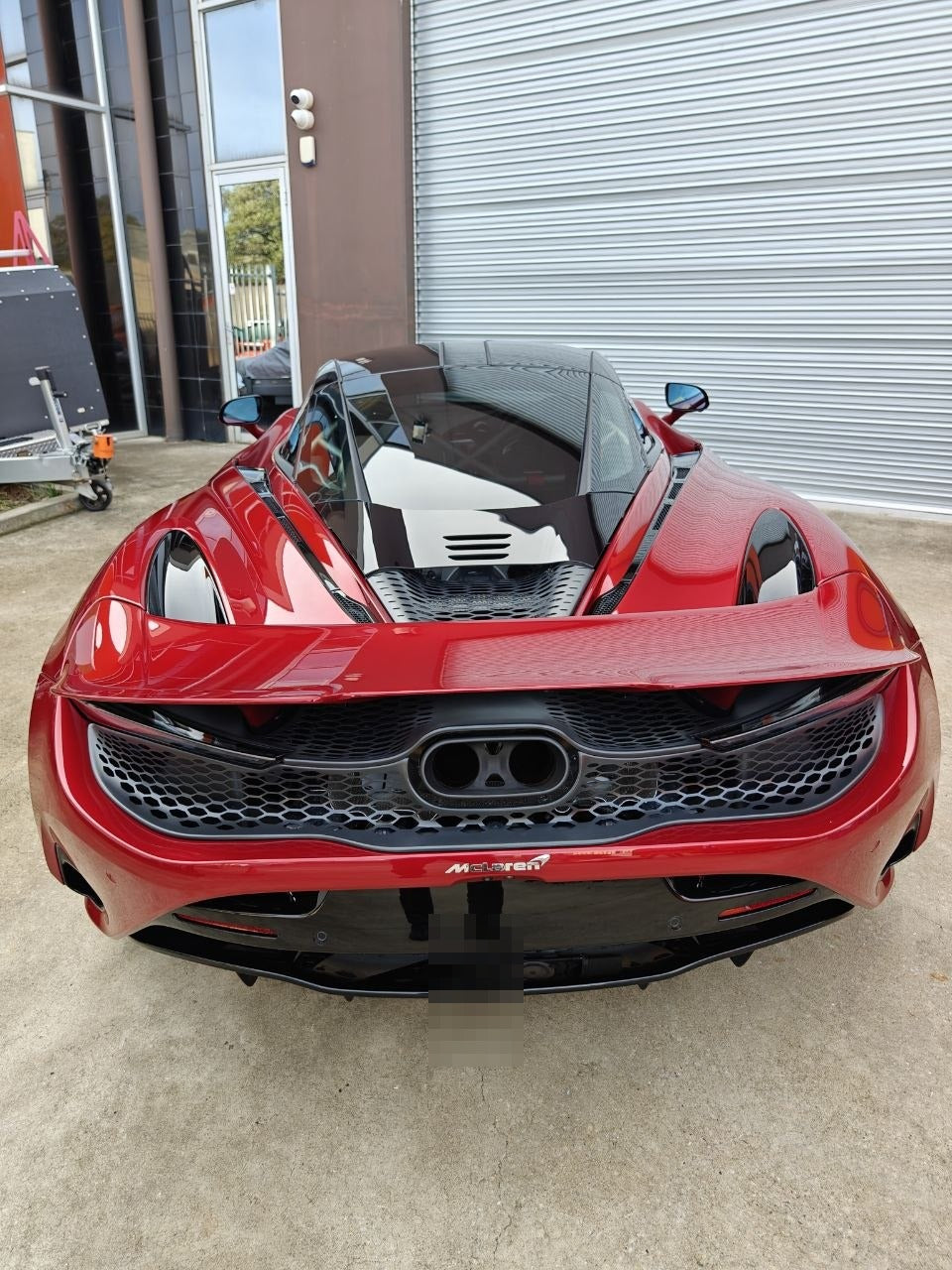 McLaren 750S Four-Wheel Alignment After Pirelli Tyre Replacement