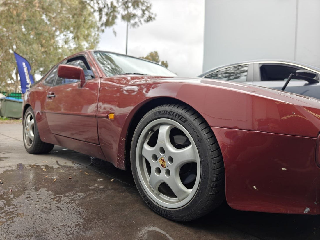 Porsche 944 Coupe Michelin PS4 and PS5 Tyre Fitment Adelaide