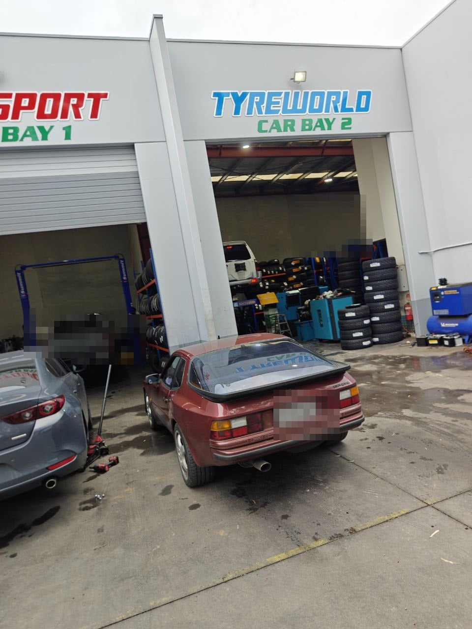 Porsche 944 Four-Wheel Alignment After Michelin Tyre Fitment Adelaide