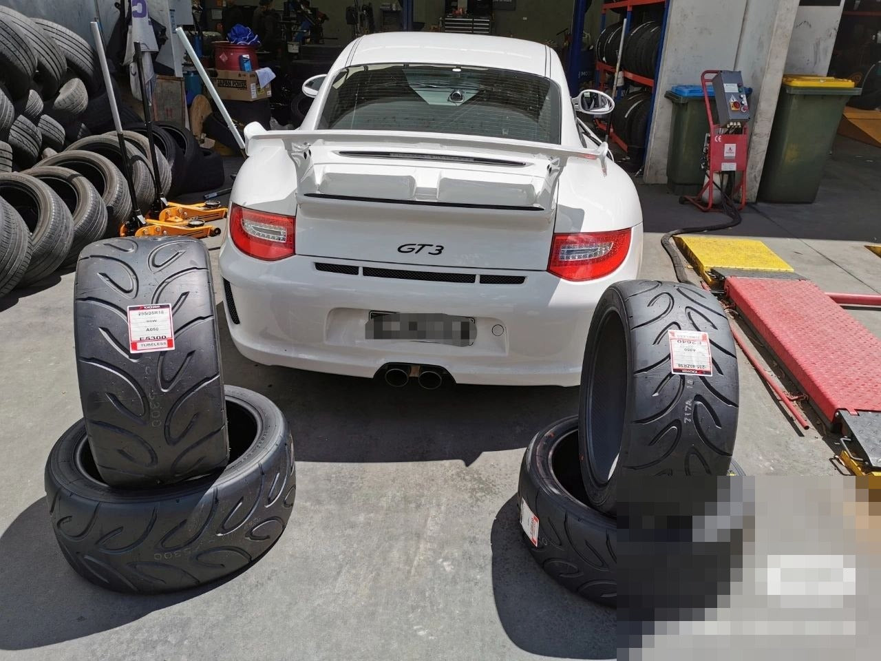 295/35R18 Yokohama A050 Rear Tyres for Porsche GT3 Adelaide