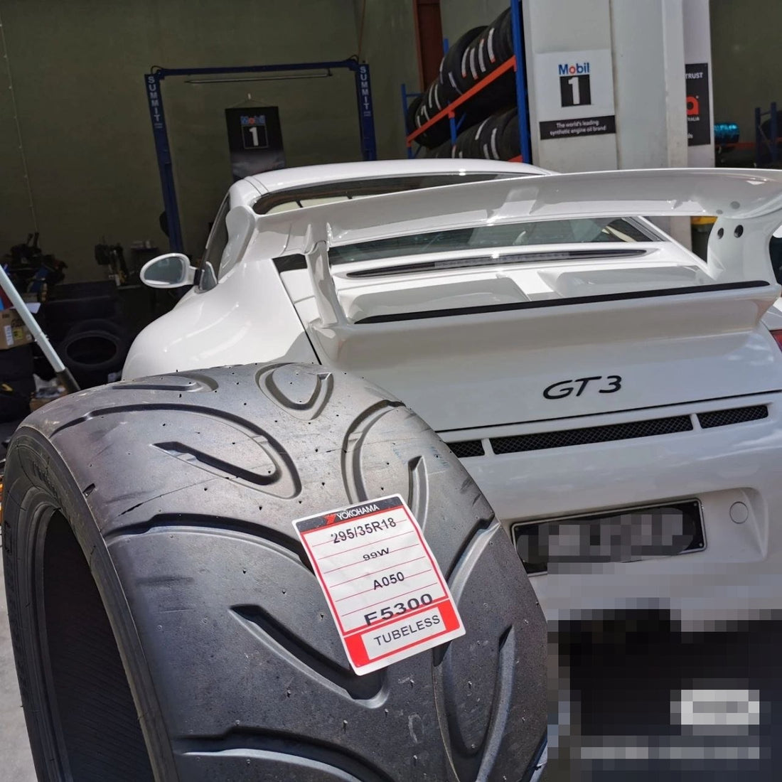 Porsche GT3 Staggered Yokohama A050 Tyre Package Adelaide