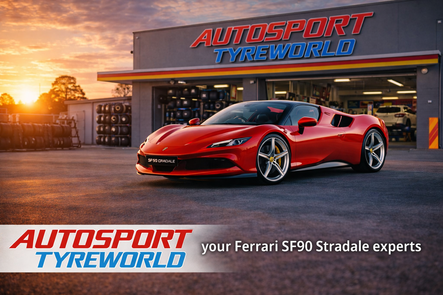 Ferrari SF90 Stradale Tyre Size Guide | Wheel Specs, Centre Lock Torque & Performance Tyres Adelaide