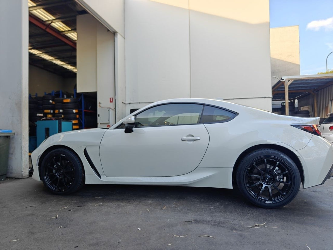 Toyota 86 RAYS 57NR and Continental MC7 Fitment Adelaide