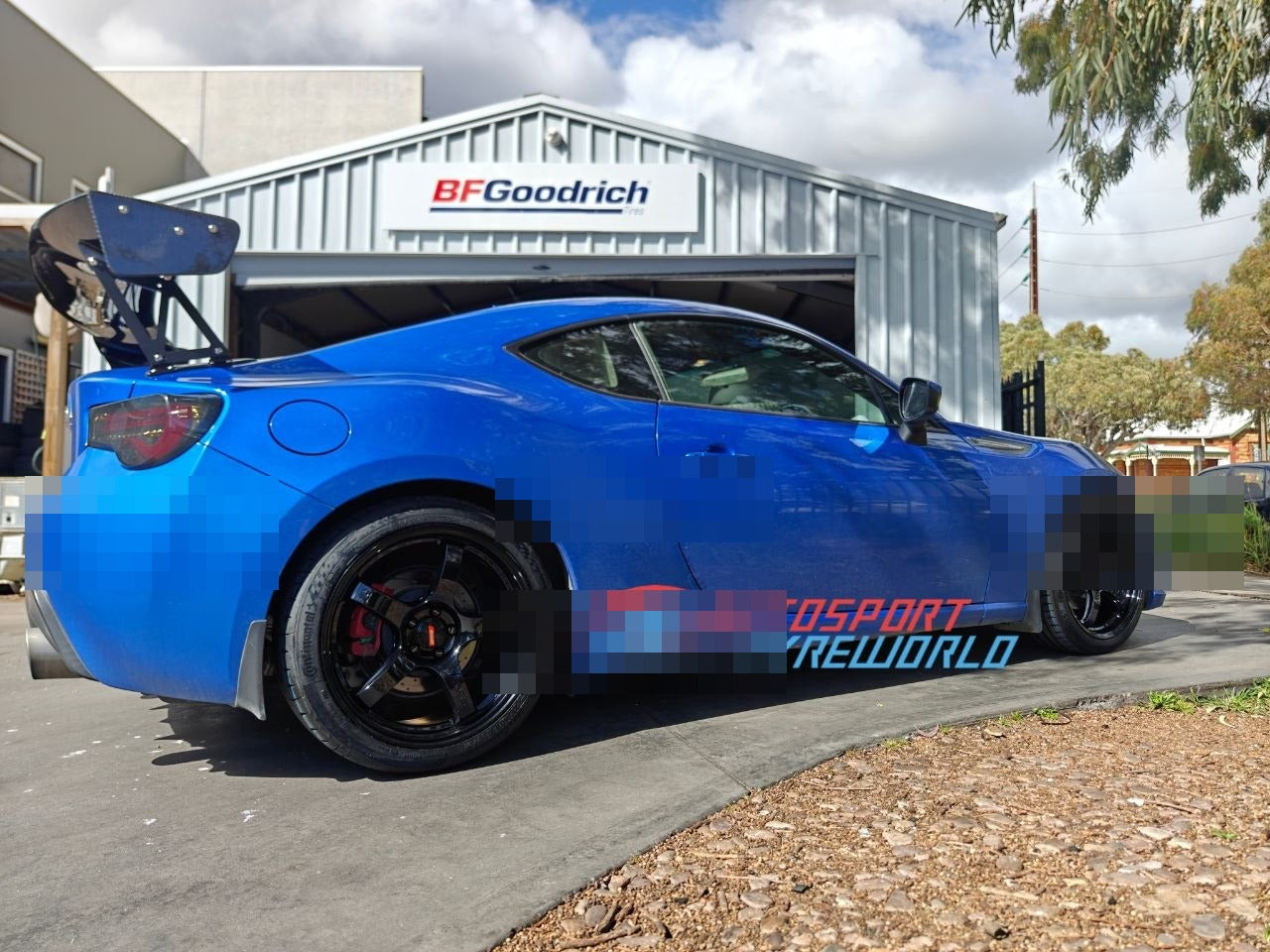 Subaru WRX STI Wheel and Tyre Fitment Adelaide