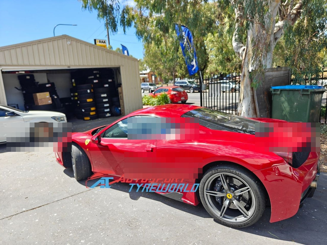 Ferrari Tyre and Wheel Service Adelaide Workshop Case