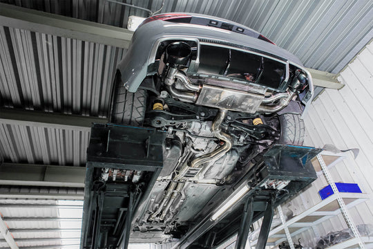 IPE Exhaust Cat Back System - Audi RS3 8V.1 Sportback 2015-2016 (Titanium)