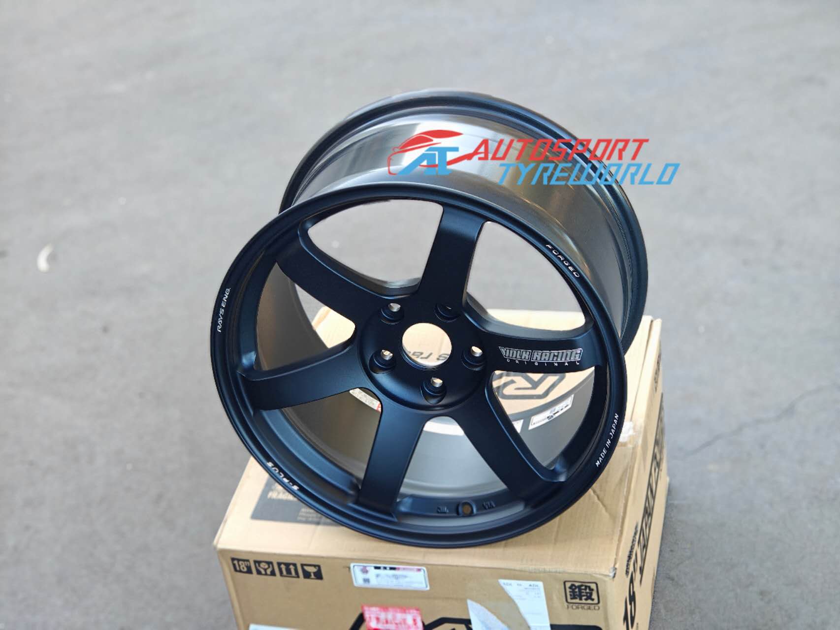 Rays Volk Racing TE37SAGA S-Plus - Matt Black (MB) FL5/FK8
