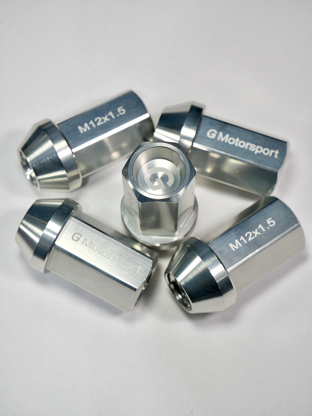 Grandma Aluminum Wheel Nuts - Sliver