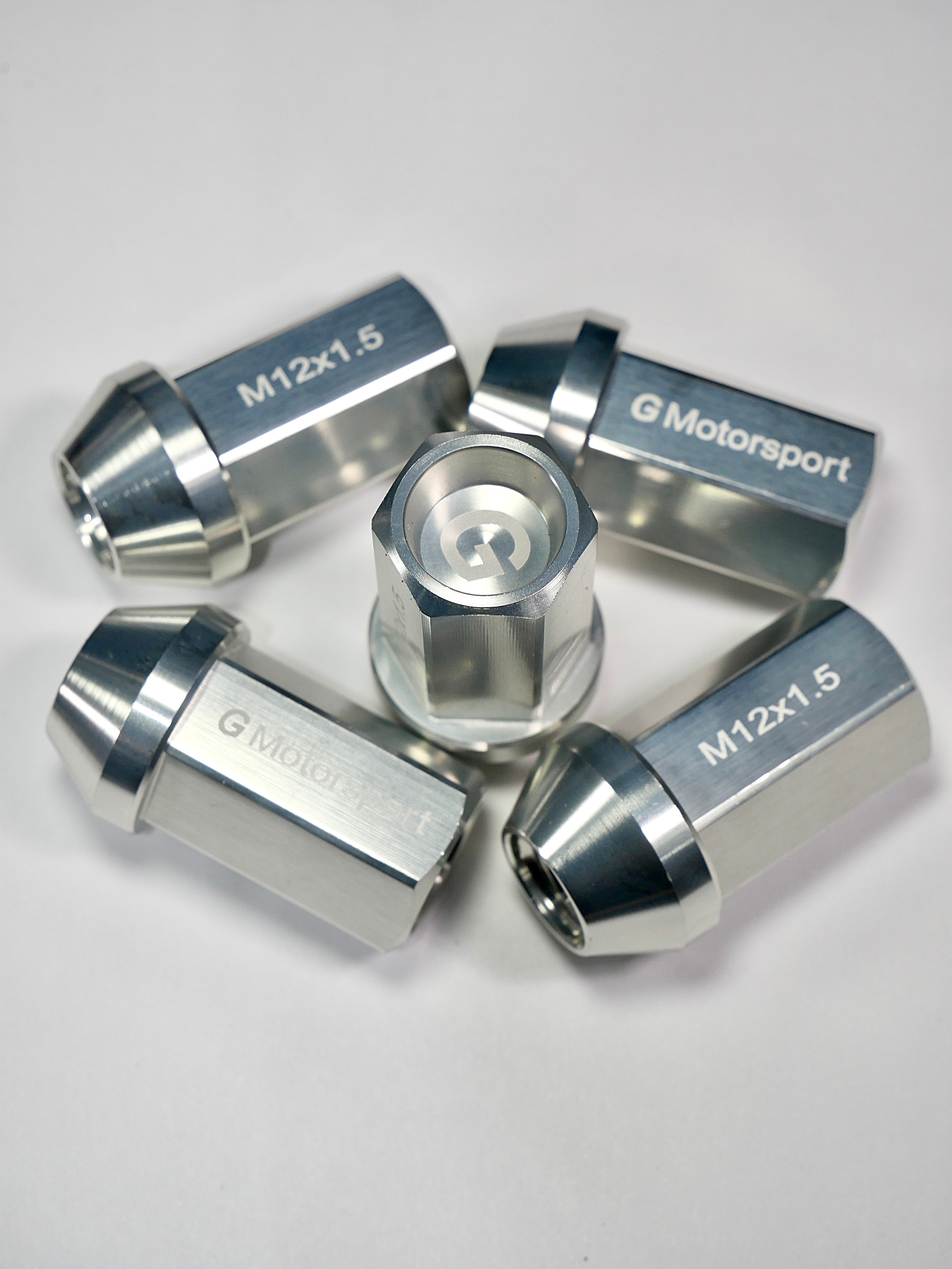 Grandma Aluminum Wheel Nuts - Sliver