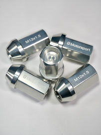 Grandma Aluminum Wheel Nuts - Sliver