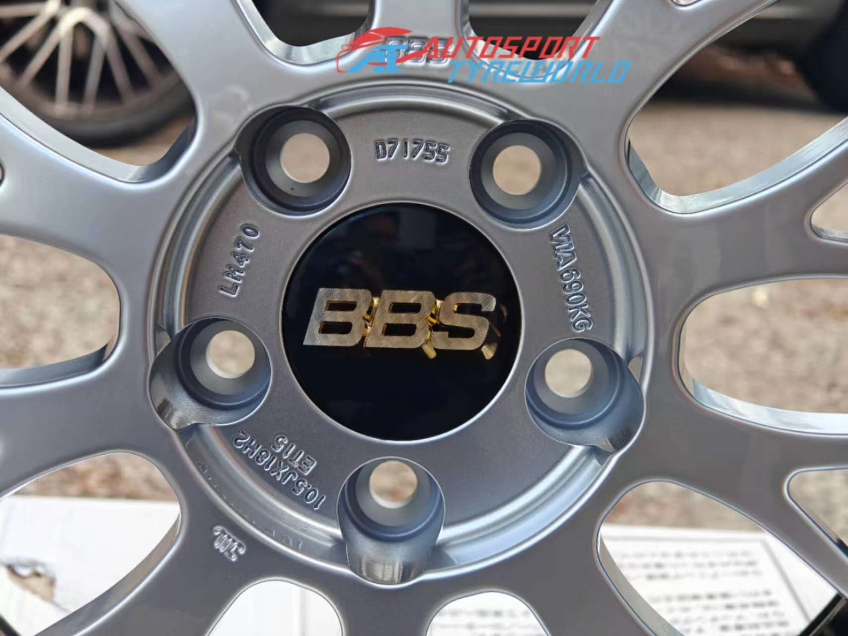 BBS LM custom batch 18X10.5 +15 5X114.3 - DS- BDBK