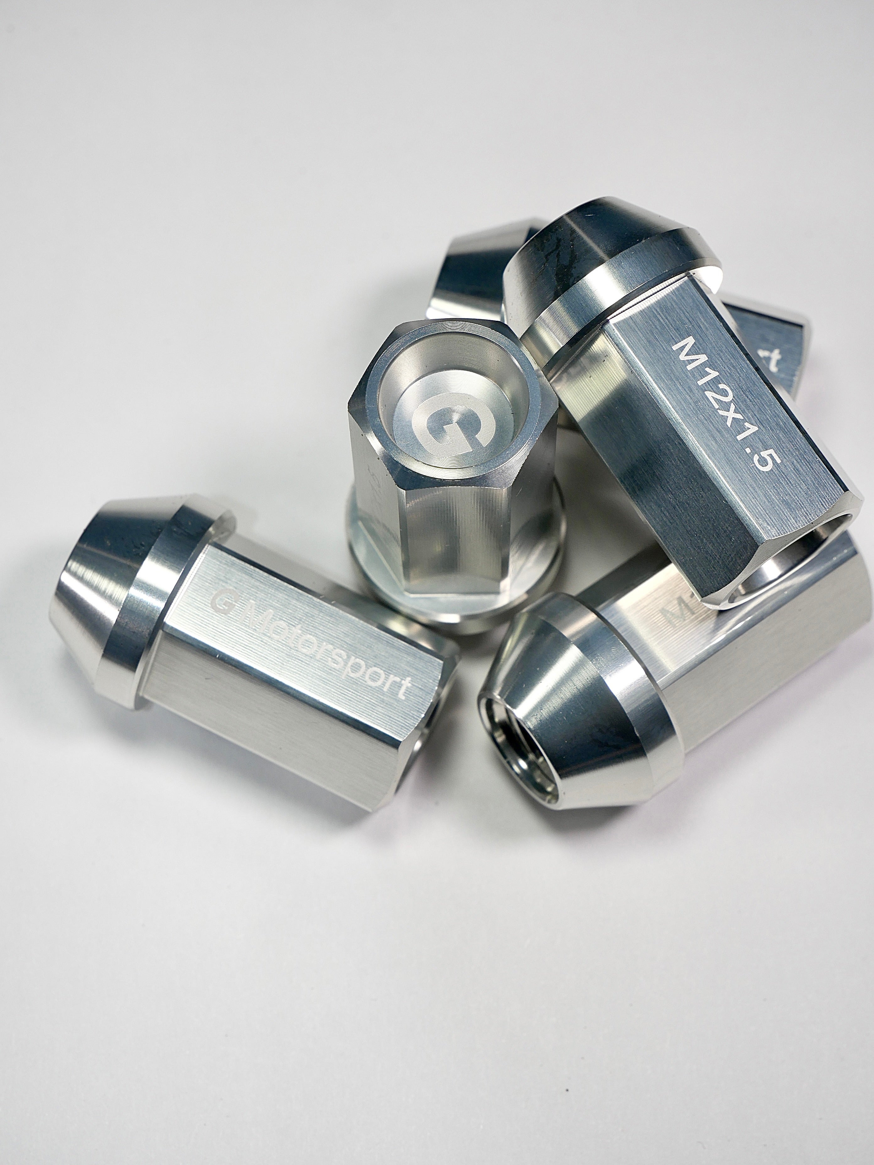 Grandma Aluminum Wheel Nuts - Sliver