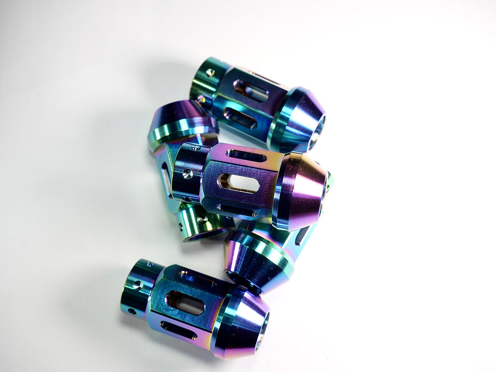 Grandma Titanium Racing Wheel Nuts - Burnt Titanium8