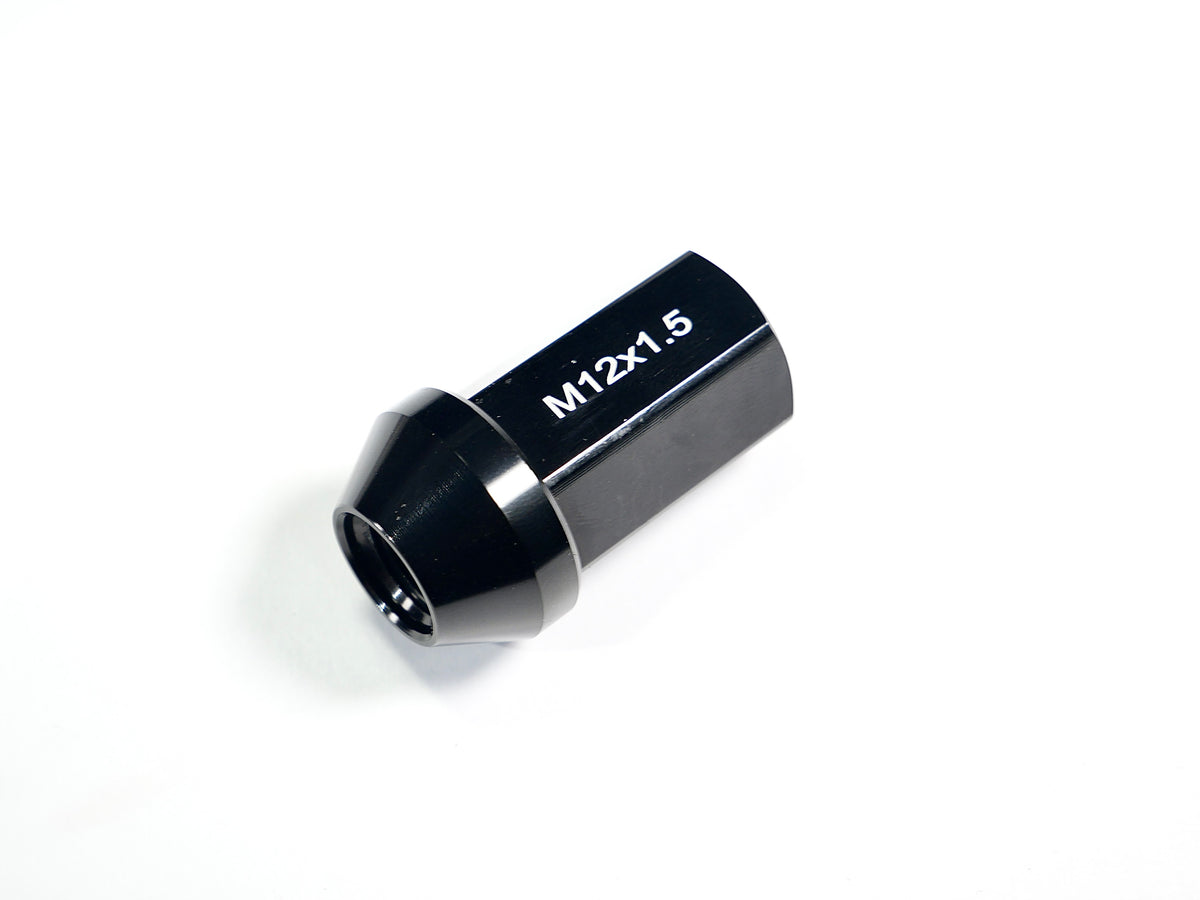 Grandma Aluminum Wheel Nuts - Satin Black