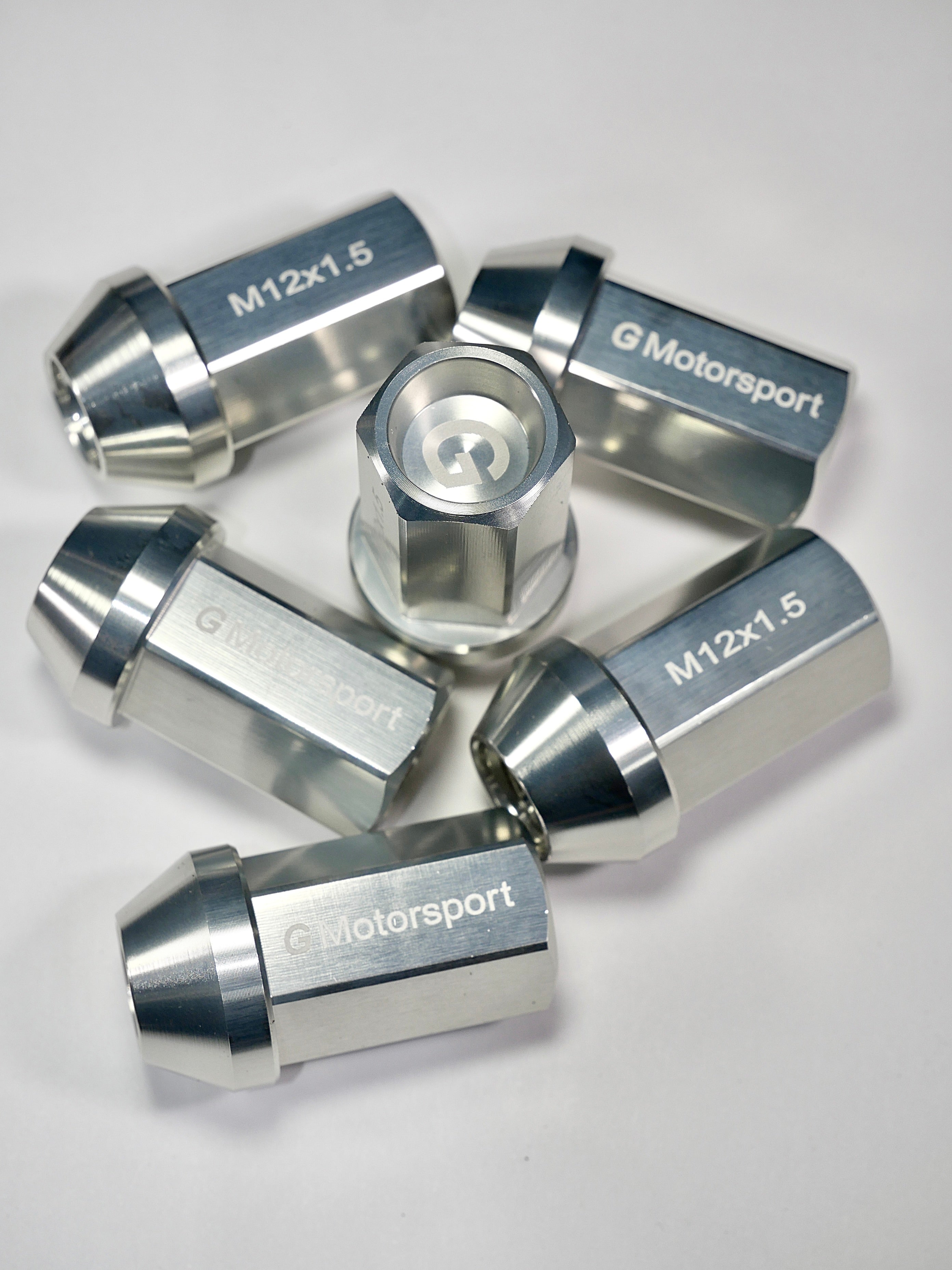 Grandma Aluminum Wheel Nuts - Sliver