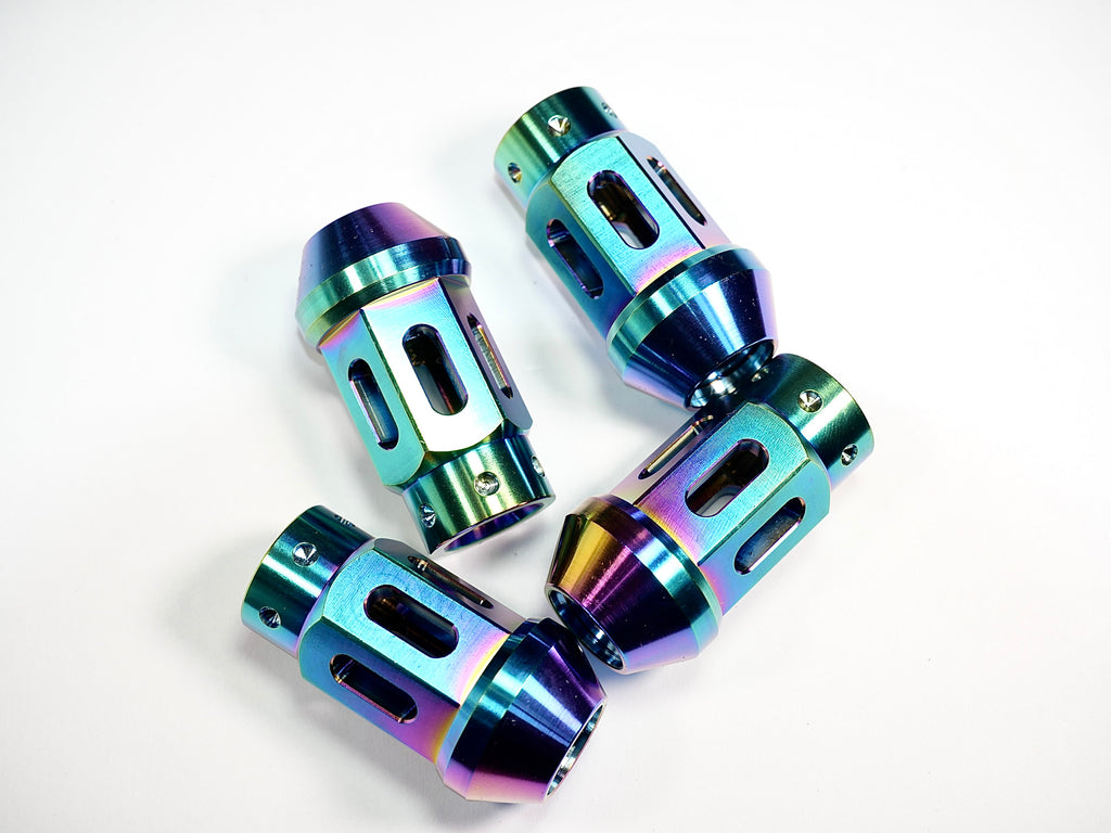 Grandma Titanium Racing Wheel Nuts - Burnt Titanium8