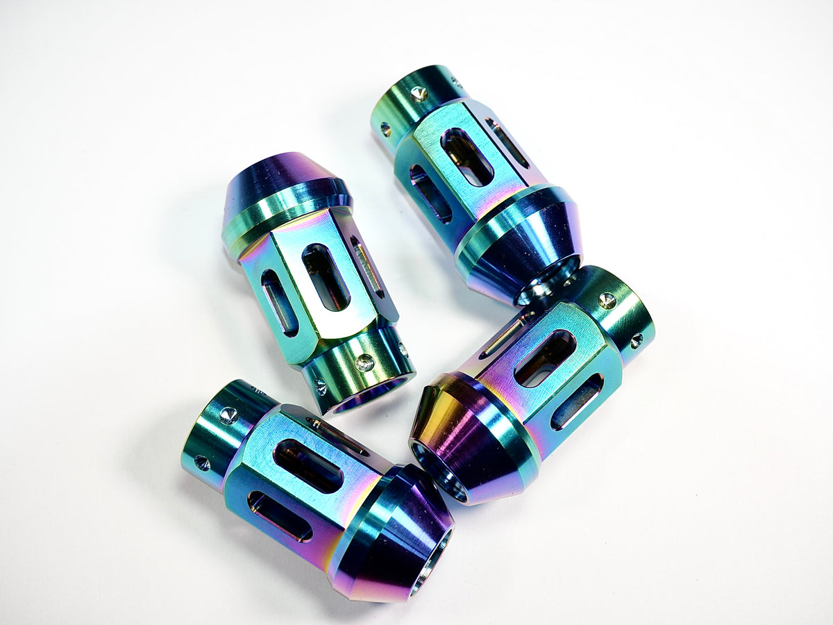 Grandma Titanium Racing Wheel Nuts - Burnt Titanium8