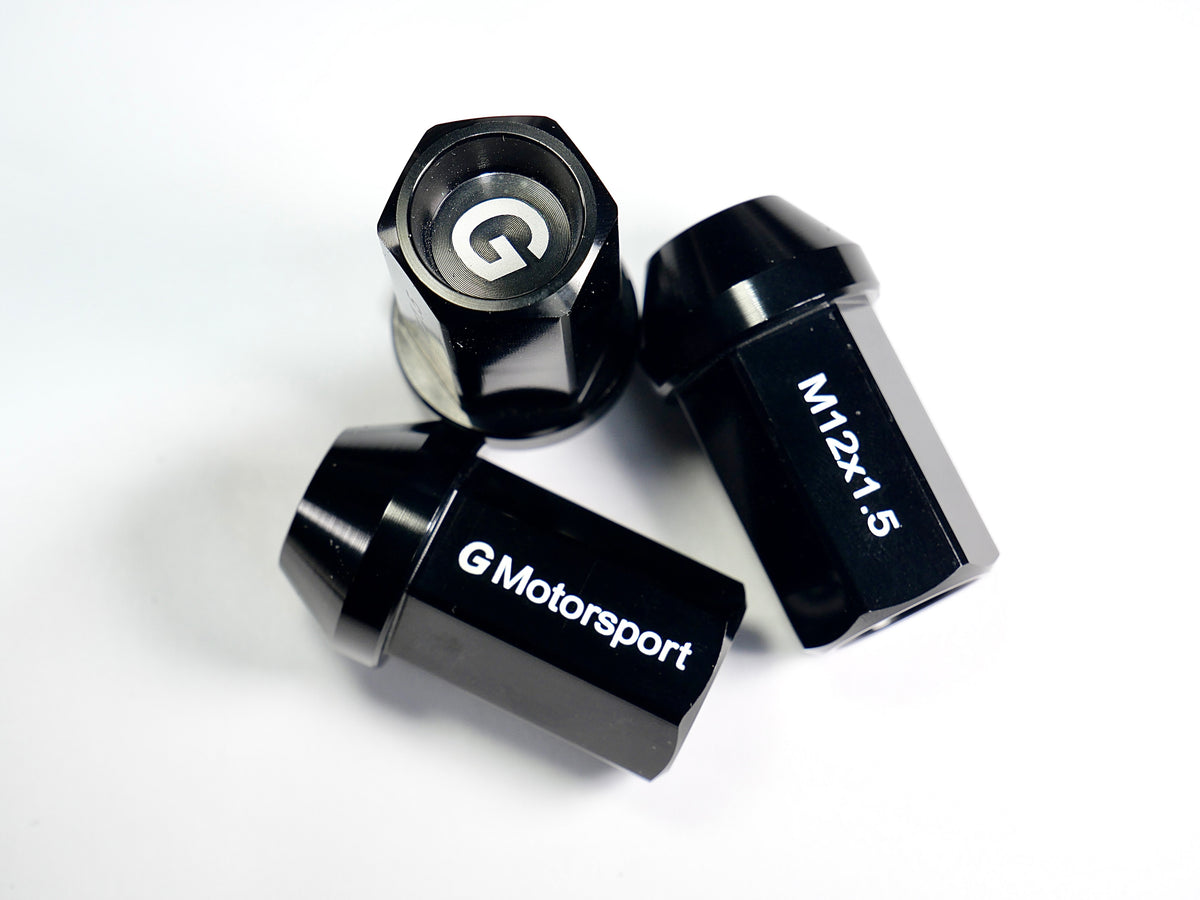 Grandma Aluminum Wheel Nuts - Satin Black