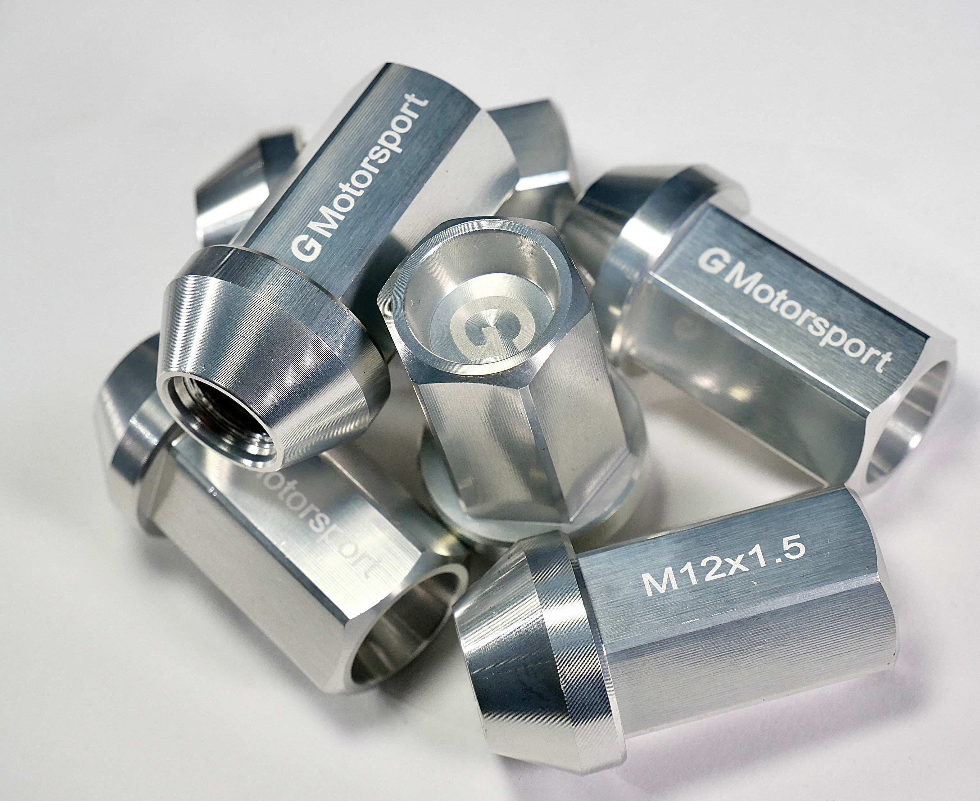 Grandma Aluminum Wheel Nuts - Sliver