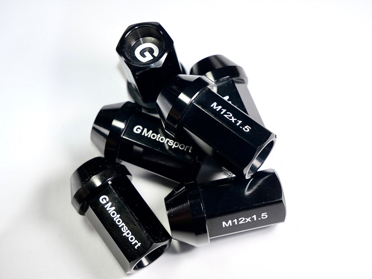Grandma Aluminum Wheel Nuts - Satin Black