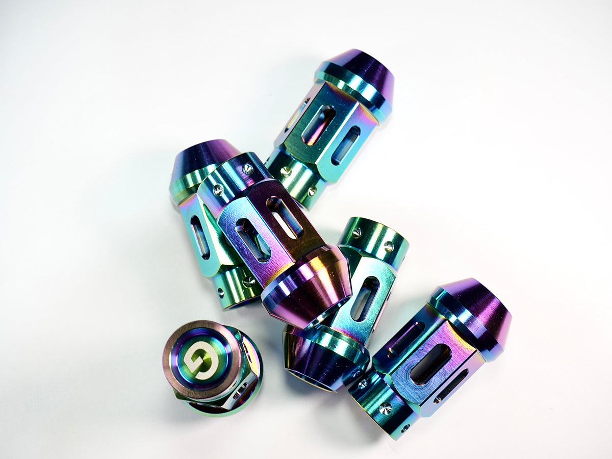 Grandma Titanium Racing Wheel Nuts - Burnt Titanium8