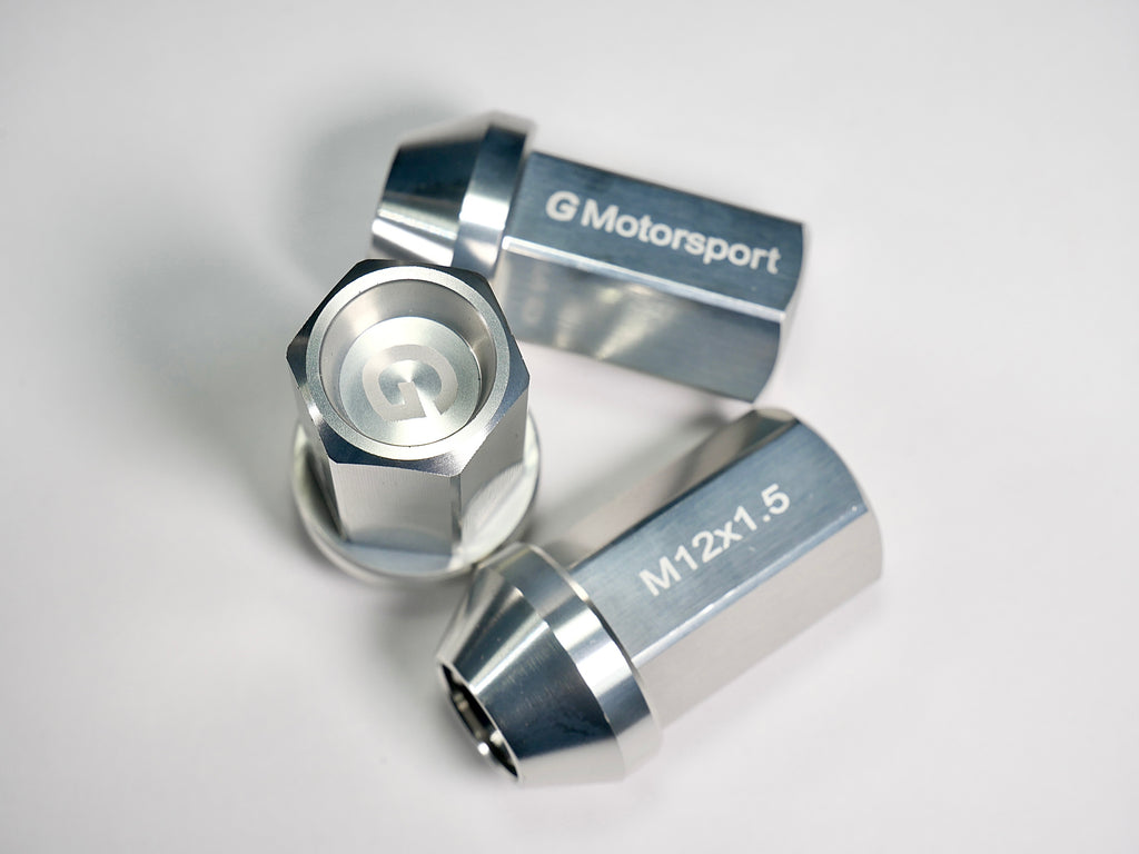 Grandma Aluminum Wheel Nuts - Sliver