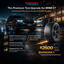 Load image into Gallery viewer, BMW X7 G07 Continental Premium Contact 6* SSR Runflat Tyre Special 22 inch rim