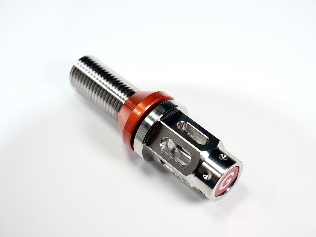 Grandma Titanium Racing Wheel Bolts - Diamond Sliver
