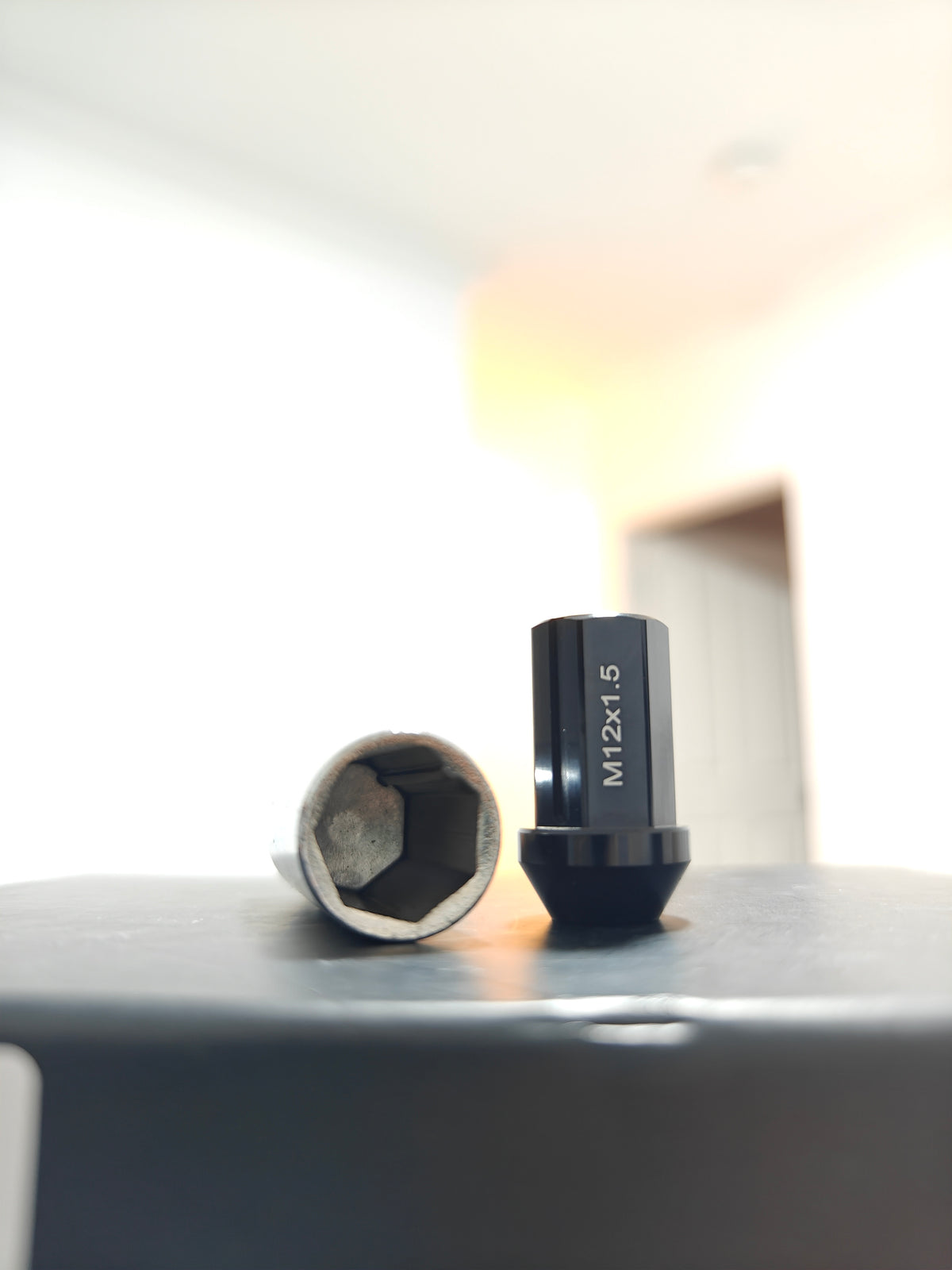 Grandma Aluminum Wheel Nuts - Satin Black