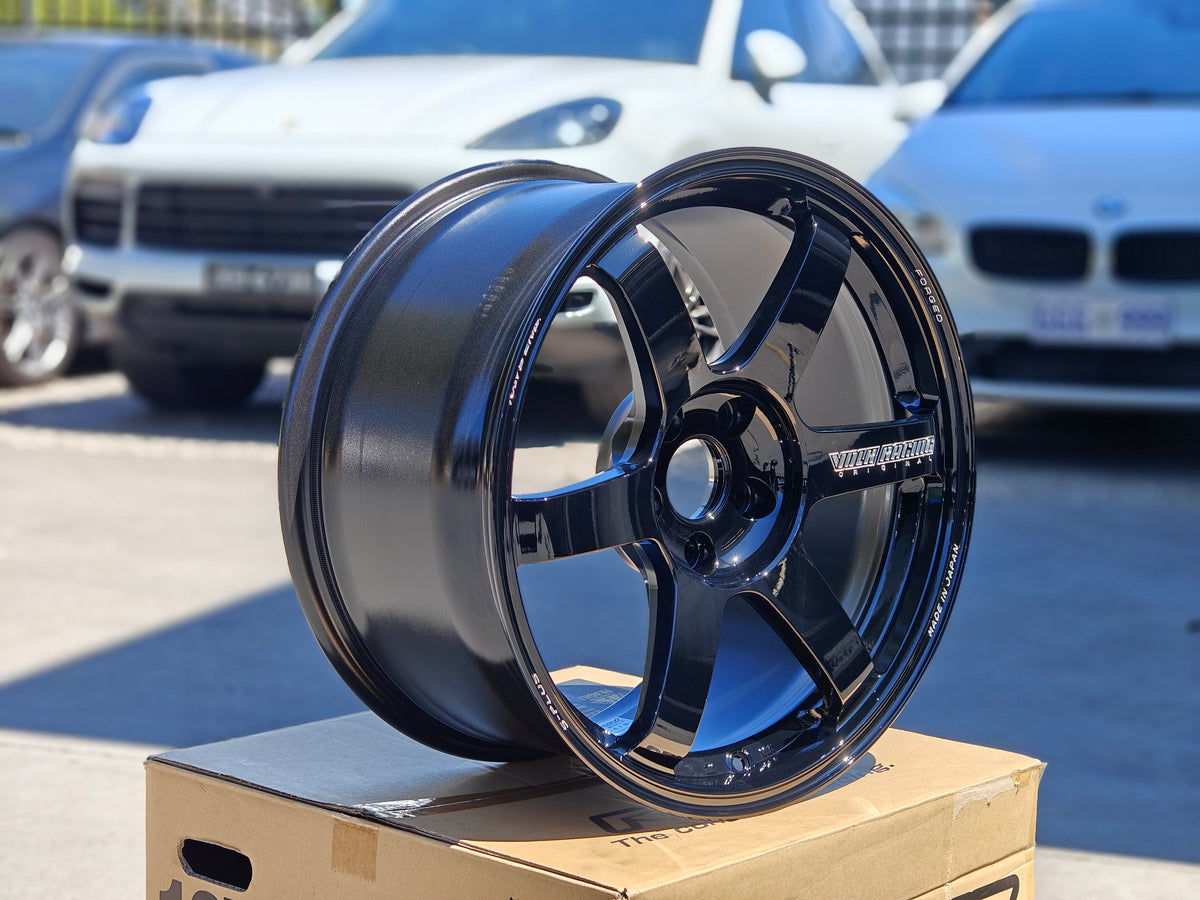 Rays TE37SAGA S-Plus - Gloss Black (BK)