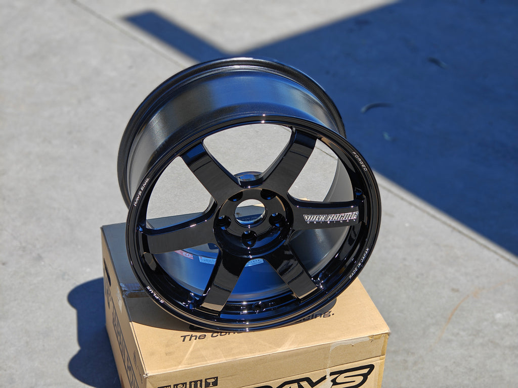 Rays TE37SAGA S-Plus - Gloss Black (BK)