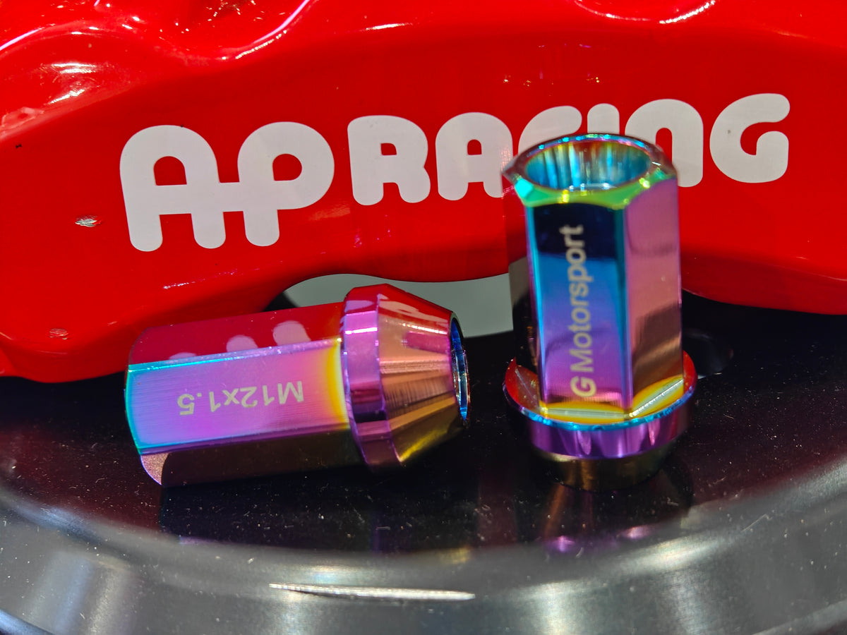 Grandma Aluminum Wheel Nuts - Burnt Titanium