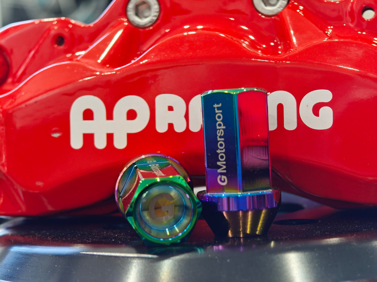 Grandma Aluminum Wheel Nuts - Burnt Titanium