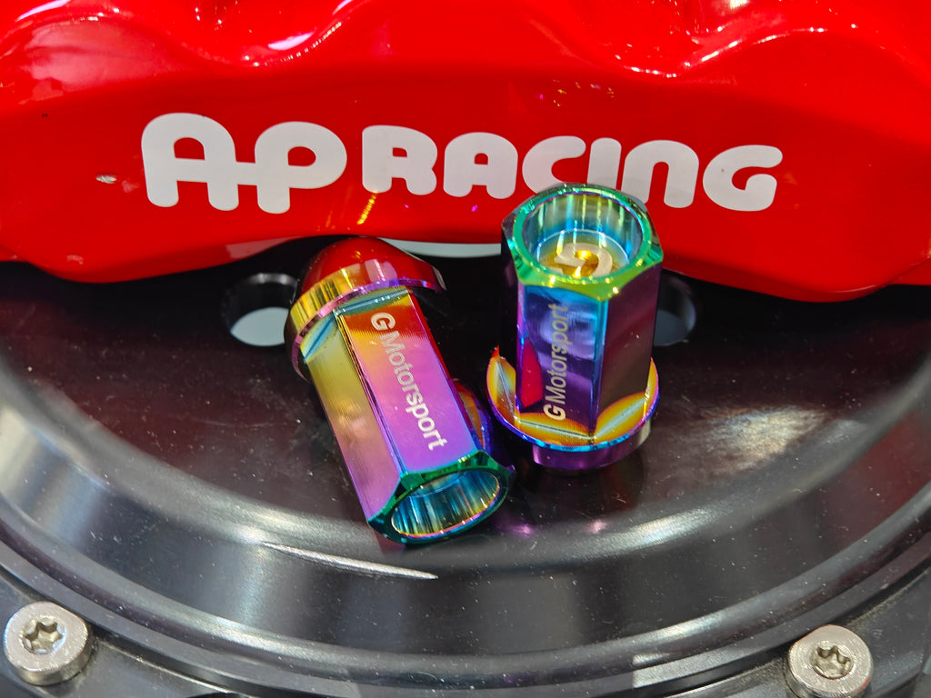 Grandma Aluminum Wheel Nuts - Burnt Titanium