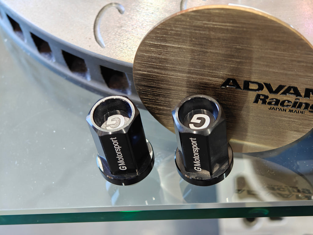 Grandma Aluminum Wheel Nuts - Satin Black