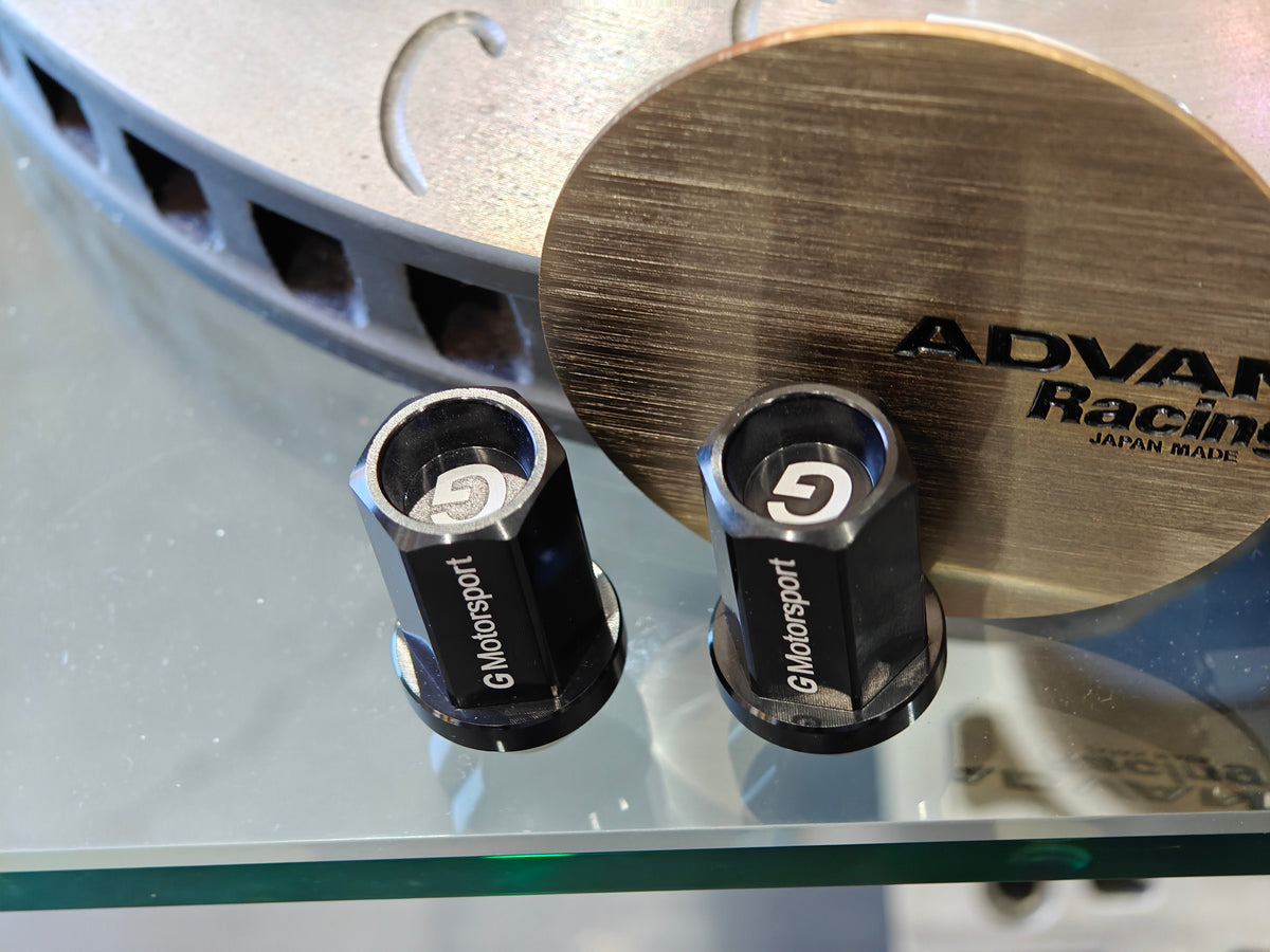 Grandma Aluminum Wheel Nuts - Satin Black