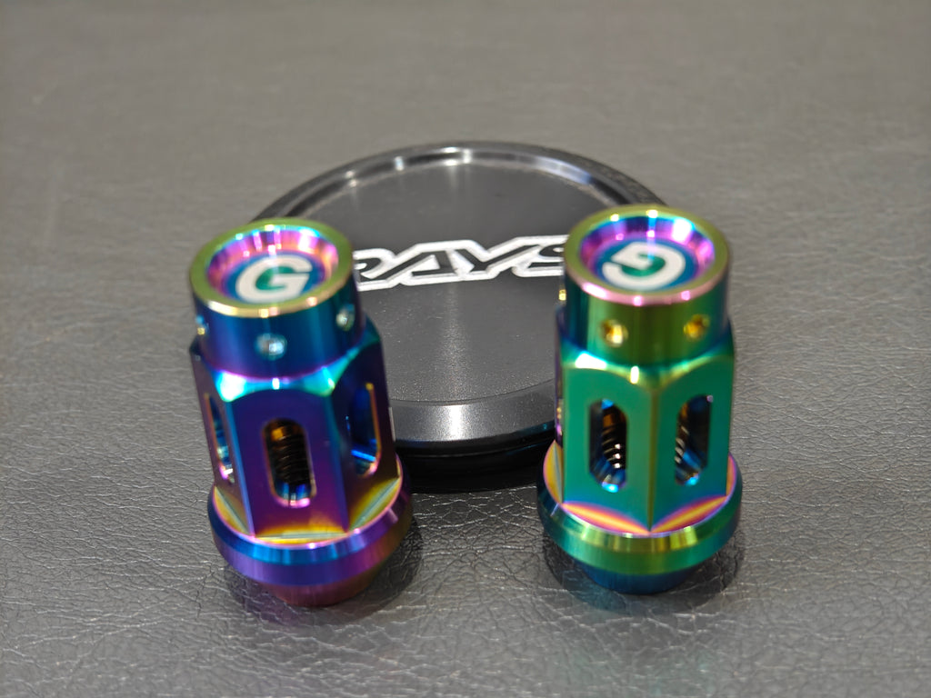 Grandma Titanium Racing Wheel Nuts - Burnt Titanium8